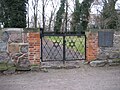 Jewish cemetery (Löcknitzer Strasse) with cemetery wall