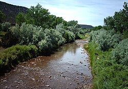 Pecos River near El Cerrito, New Mexico