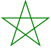 Pentagram green.svg