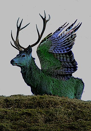 <span class="mw-page-title-main">Peryton</span> Mythological hybrid animal