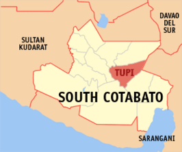 Kaart van Tupi
