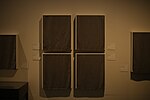 Miniatuur voor Bestand:Photosensitive pictures behind the curtain, Fotomuseum Antwerp, Belgium, 2016-07-23.jpg