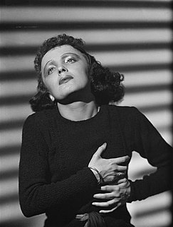 Édith Piaf French singer