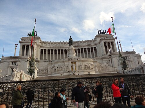 Piazza Venezia in rome