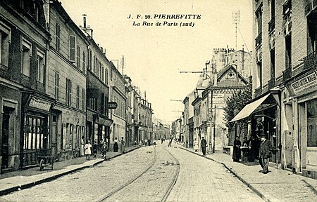 Pierrefitte.Rue de Paris.Sud