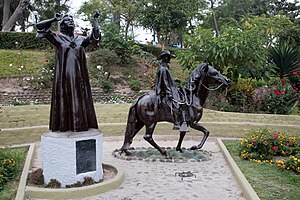 Plaza Chabuca Granda in the Barranco District in Lima, Peru.jpg