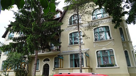 Secession: Tenement house in Sopot, Poland, built 1904