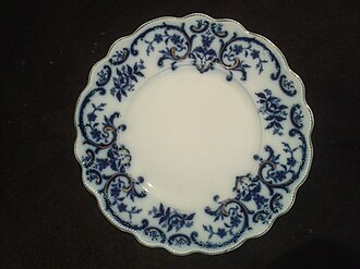 "Portman" pattern, 19th century Porcelana Inglesa Portman. S XIX.jpg