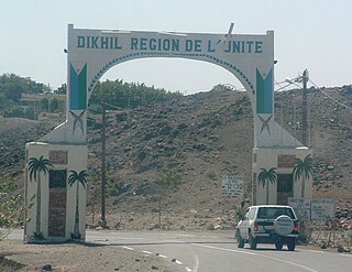 Dikhil Town in Djibouti