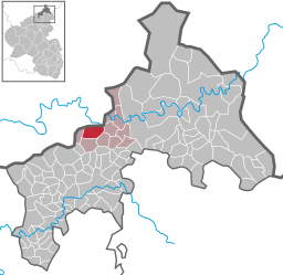 Läget för Pracht i Landkreis Altenkirchen