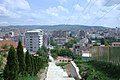 Čeština: Pohled na Prištinu od západu English: A view of Prishtina from west Српски / srpski: Pogled na Prištinu od zapada