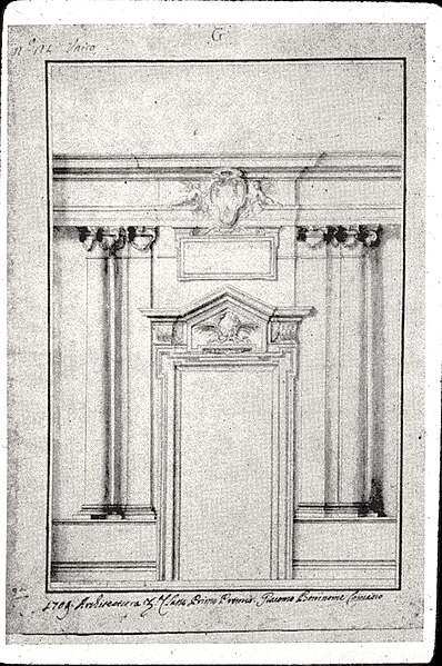 File:Prospetto di una porta, about 1700 - Archivio Accademia delle Scienze Torino, Millon 66 28 066.jpg