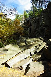 Looking south into the chasm, second view.