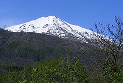 Mount Quinseina from Borgiallo
