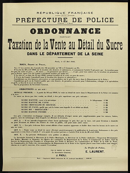 File:REPUBLIQUE FRANCAISE Liberté - Egalité - Fraternité PREFECTURE DE POLICE 2e DIVISION - 3e BUREAU ORDONNANCE PORTANT, AFF4504.jpg