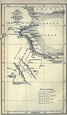 An old map of Richard Burton's route to Harar features one of the earliest depictions of Somali clan settlements. Richard Burton's route to Harar.jpg