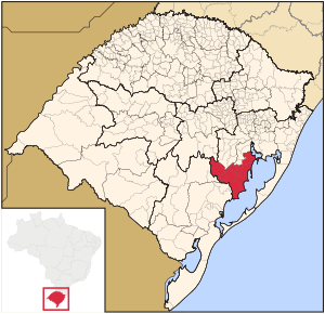 Mapa do Camaquã