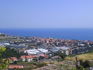 Riva Ligure Comune in Liguria, Italy