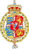 Armoiries royales du Danemark et de la Norvège (1699-1819) .svg