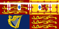 2(b): Royal Standard (1917-1942) of Arthur, Duke of Connaught and Strathearn (the inescutcheon of Saxe-Coburg and Gotha was relinquished under the w:Titles Deprivation Act 1917 )