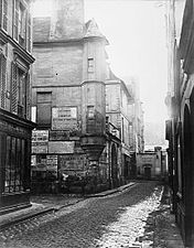 Le no 21, rue Hautefeuille en 1869-1870.