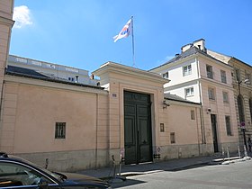 Vue de la mission diplomatique