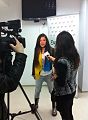 Ruslana giving interviews in Craiova 2.jpg