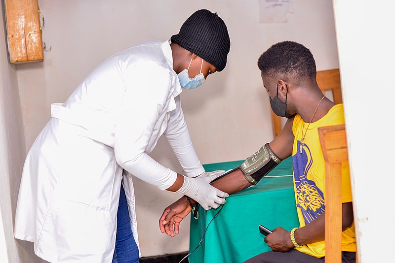 File:Rwanda is mobilizing young people to chech for hypertension.jpg