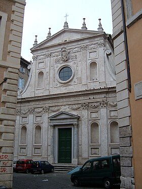 A Santa Caterina dei Funari templom temploma cikk szemléltető képe