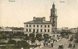 Náměstí v roce 1901