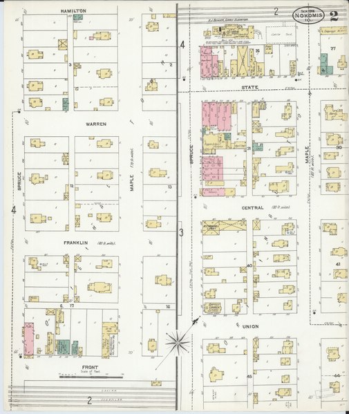 File:Sanborn Fire Insurance Map from Nokomis, Montgomery County, Illinois. LOC sanborn02054 004-2.tif