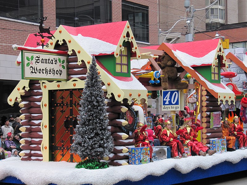 The Wrapping Machine, Santa's Village Fun Facts