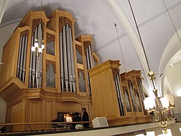 教堂内的管风琴