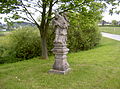 Steinfigur heiliger Johannes von Nepomuk