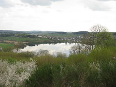 Le lac ("maar") de Schalkenmehren