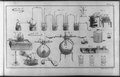Scientific apparatus used by Lavoisier in studying chemical reactions in combustion of substances, including mercury, top right) - Paulze Lavoisier, sculpt LCCN92517580.tif