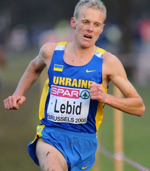 Lebid at the European Cross Country Championships