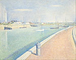 Seurat, Georges - The Channel of Gravelines, Petit Fort Philippe - Google Art Project.jpg