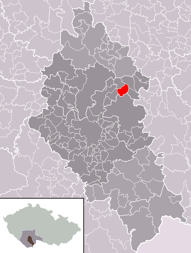 Localização de Ševětín