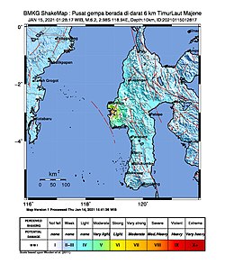 Shake map of 2021 Majene earthquake.jpg