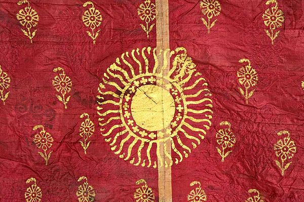 Captured Sikh battle standard of First Anglo-Sikh War