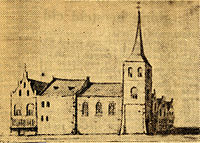 De Sint Joostkapel in 1588