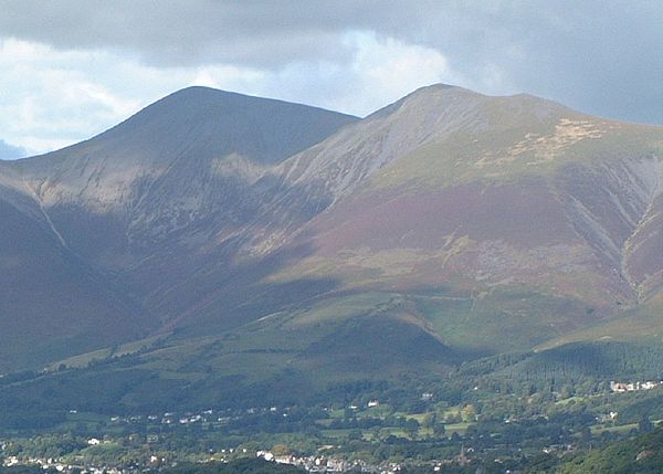 Skiddaw (left) and Little Man
