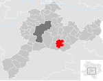 Stössing in the district of St. Pölten.svg