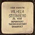 Stolperstein für Wilhelm Sternberg (Woltersdorf).jpg