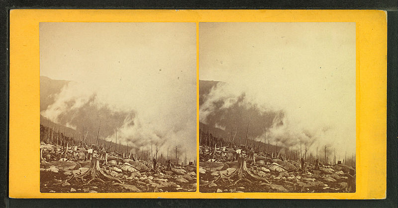 File:Storm clouds rising from the valley, as seen from Mount Washington, by John B. Heywood.jpg