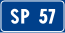 Провинциальная дорога 57 Italia.svg