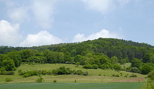 South view of the slope area near Bevern