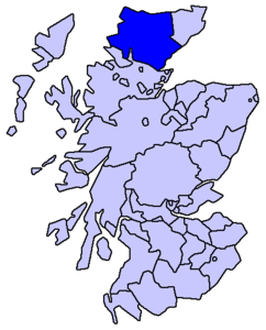 Sutherland – Localizzazione