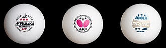 Table Tennis Plastic Balls 40+ mm with ITTF approval TT Plastic ball 40+ ITTF V1.jpg